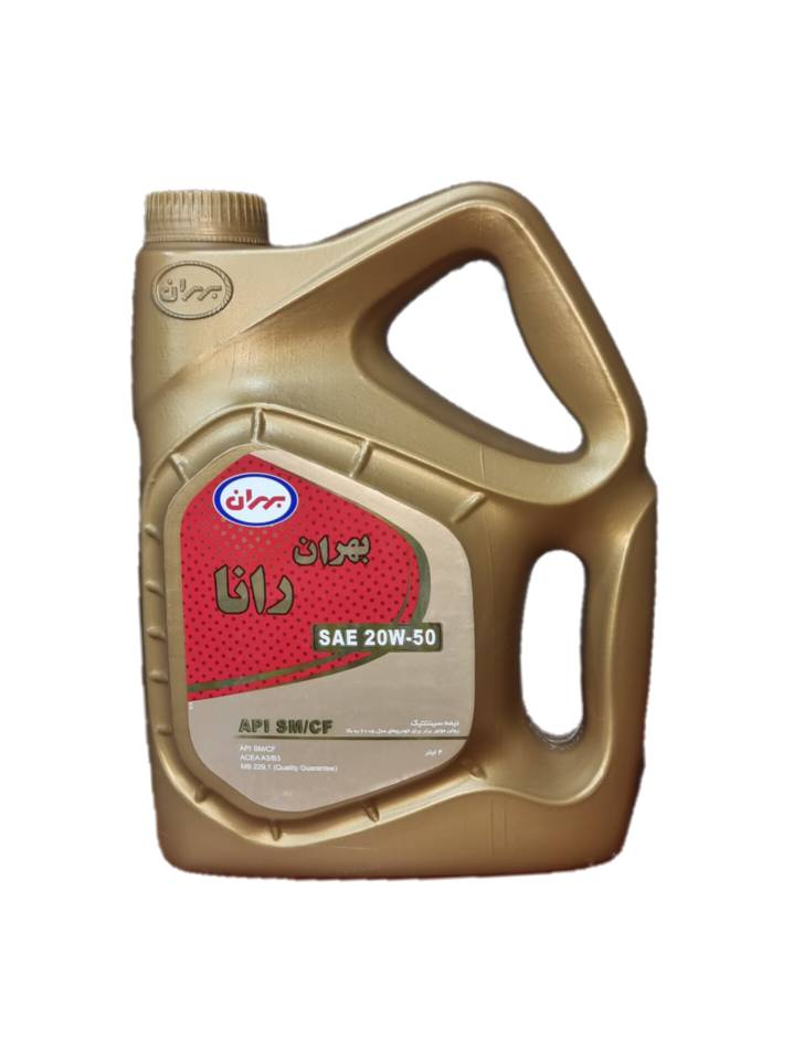 روغن موتور بهران رانا 20w50 حجم 4لیتری