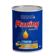 روغن موتور ایرانول ریسینگ SL / CF 10W40 حجم 4 لیتری فلزی