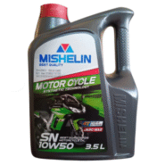 روغن موتور سیکلت میشلن 10W50 SN حجم 3/5لیتر