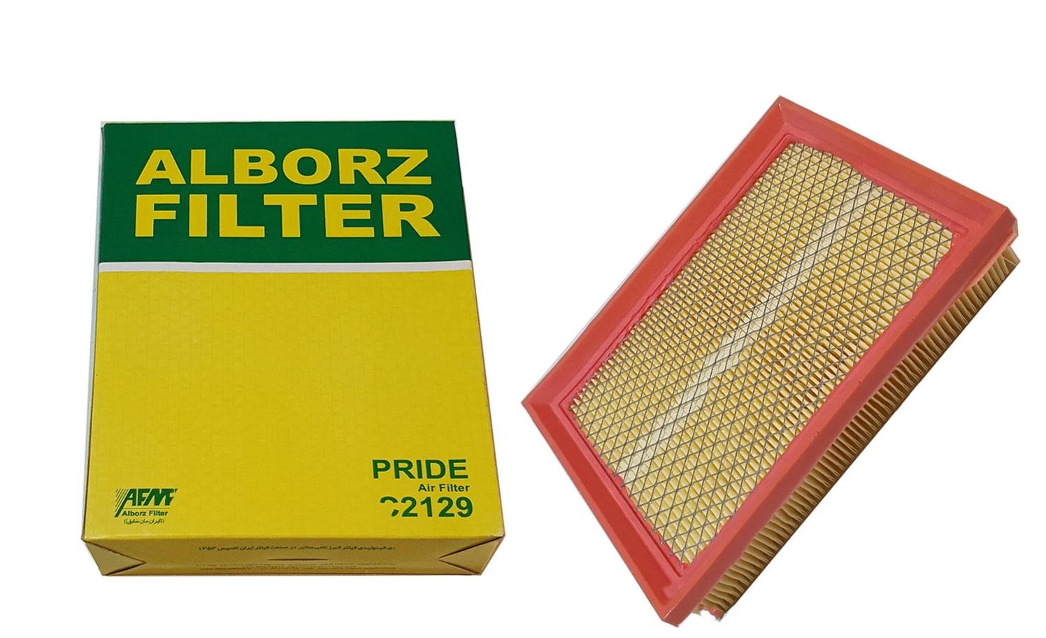 فیلتر هوای البرز(امان سابق) مناسب برای پراید انژکتوری