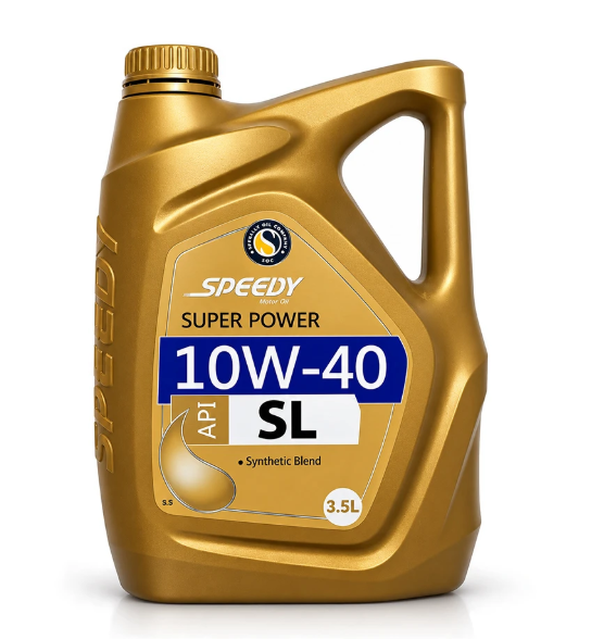 روغن موتور اسپیدی سوپر پاور ۱۰W40 SL حجم ۳.۵ لیتر