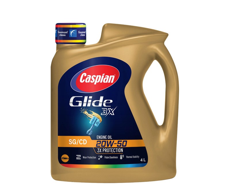 روغن موتور کاسپین گلاید سری SG/CD 20W-50